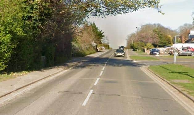 Broughton Road near the junction of Burns Road, site of the accident two years ago