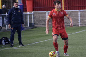 Banbury United are falling well short of manager Kelvin Langmead's high standards. (Photo credit: Julie Hawkins)