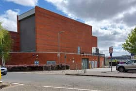 Spiceball Leisure Centre parking was blocked off this weekend. The district council has failed to confirm the legality of the centre's parking enforcement