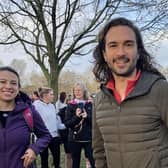 Celebrity fitness guru Joe Wicks treated fans and fitness fanatics in Banbury to a surprise 5 kilometre run yesterday (Sunday January 8).