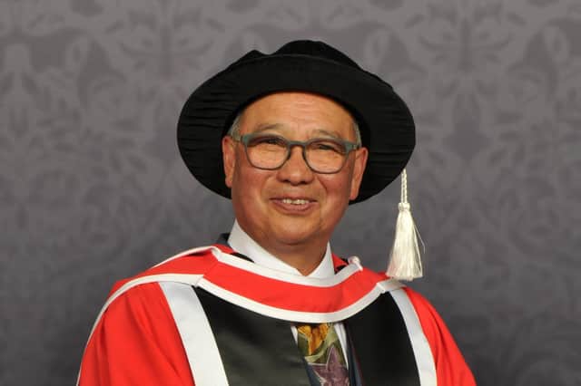 The University of Essex has presented an honorary degree to David Yip, one of the UK’s leading and most successful Chinese heritage actors.