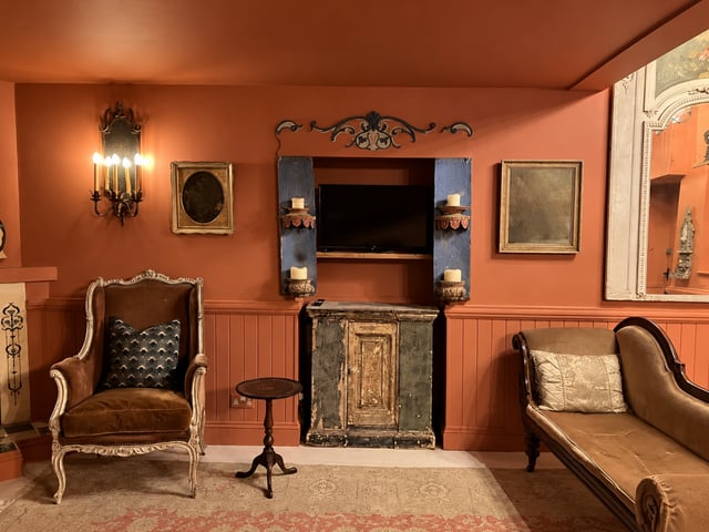 The living room