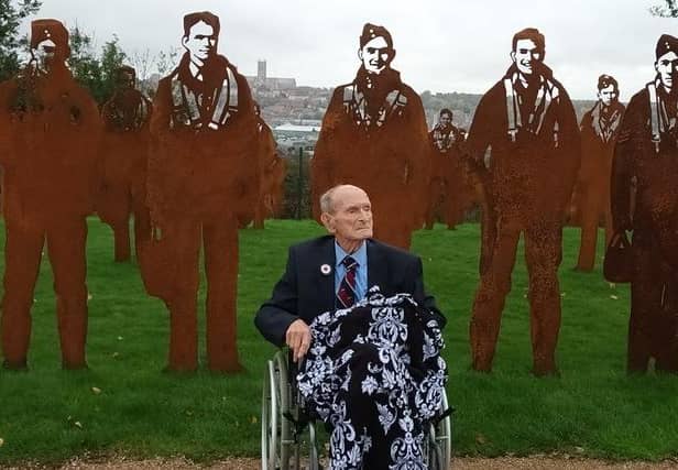 It had been a long wish of Clifford's to visit the International Bomber Command Centre in Lincoln and pay respects to his fallen comrades.