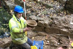 Dr Stephen Wass has led an amazing archeological project at Hanwell Castle over the last decade
