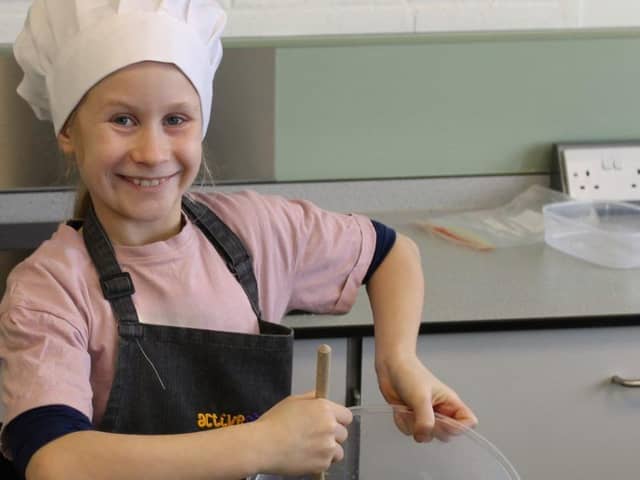 Stirring up a storm at Active Chefs holiday camp