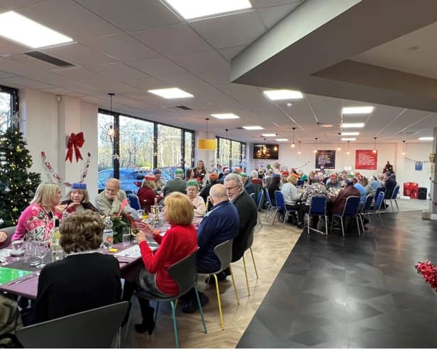 Last year's Christmas lunch event at Bibby Financial Services.