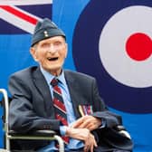 Second World War hero Clifford Storr pictured here celebrating his 100th birthday last year.