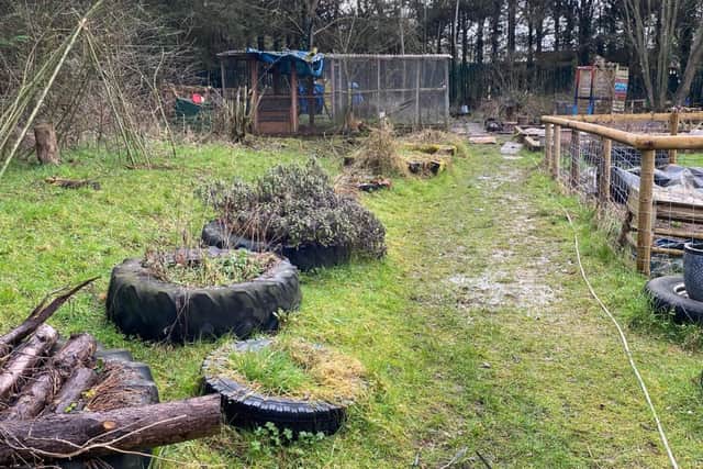 The artists at The Fat Rabbit have created a fundraiser to help restore the school's garden and buy new equipment.