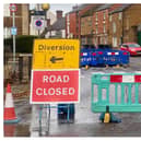 West Bar Street in Banbury has been closed while Thames Water carry out repairs to a water leak. (Banburyshire Info)