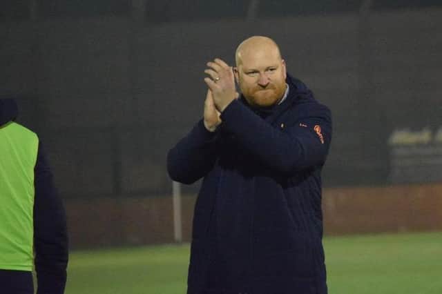 Banbury United manager Andy Whing. Picture by Julie Hawkins