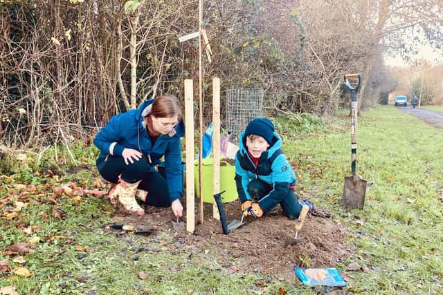 The trees will make up part of a 60-tree orchard being created by Banbury Town Council.