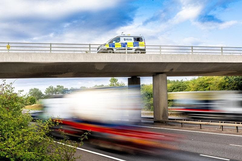 Police speed trap on M40 near Bicester spots motorist driving at 116mph
