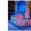 Kieron Galliard's amazing Lego replica model of St Mary's Church.