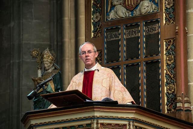 Archbishop of Canterbury, Justin Welby, is struggling with the matter of same sex marriages in the Church of England