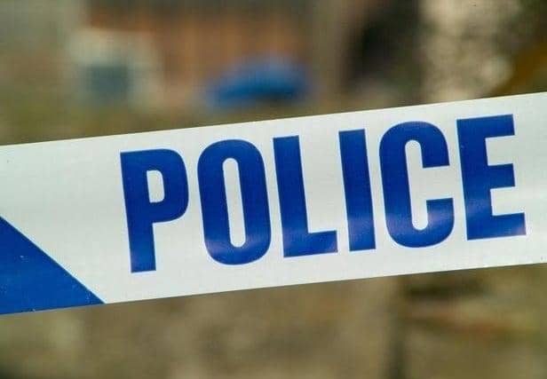 A Banbury town centre property was damaged during a burglary on Saturday afternoon.