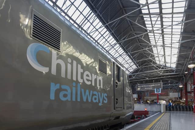 There will be limited Chiltern Railway services this weekend, including no trains at all on Sunday.