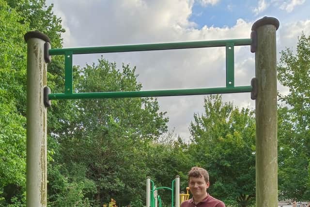 Andrew Crichton has reported the state of the play area to Persimmon Homes