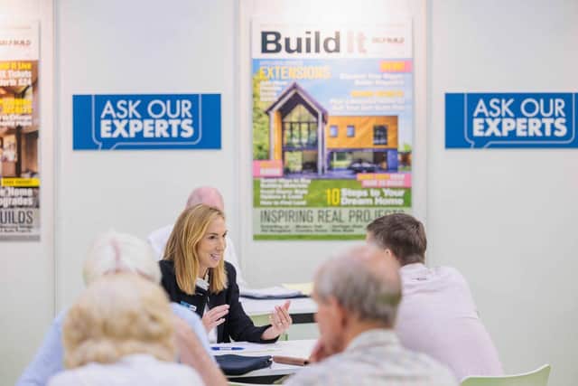 Meet the experts and take advantage of free advice at Build It Live Bicester