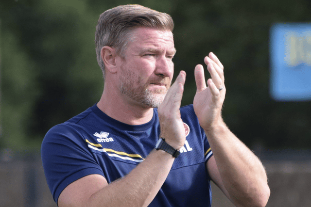 Kelvin Langmead had been beginning to doubt himself following Banbury United's poor results. (Photo: Julie Hawkins)