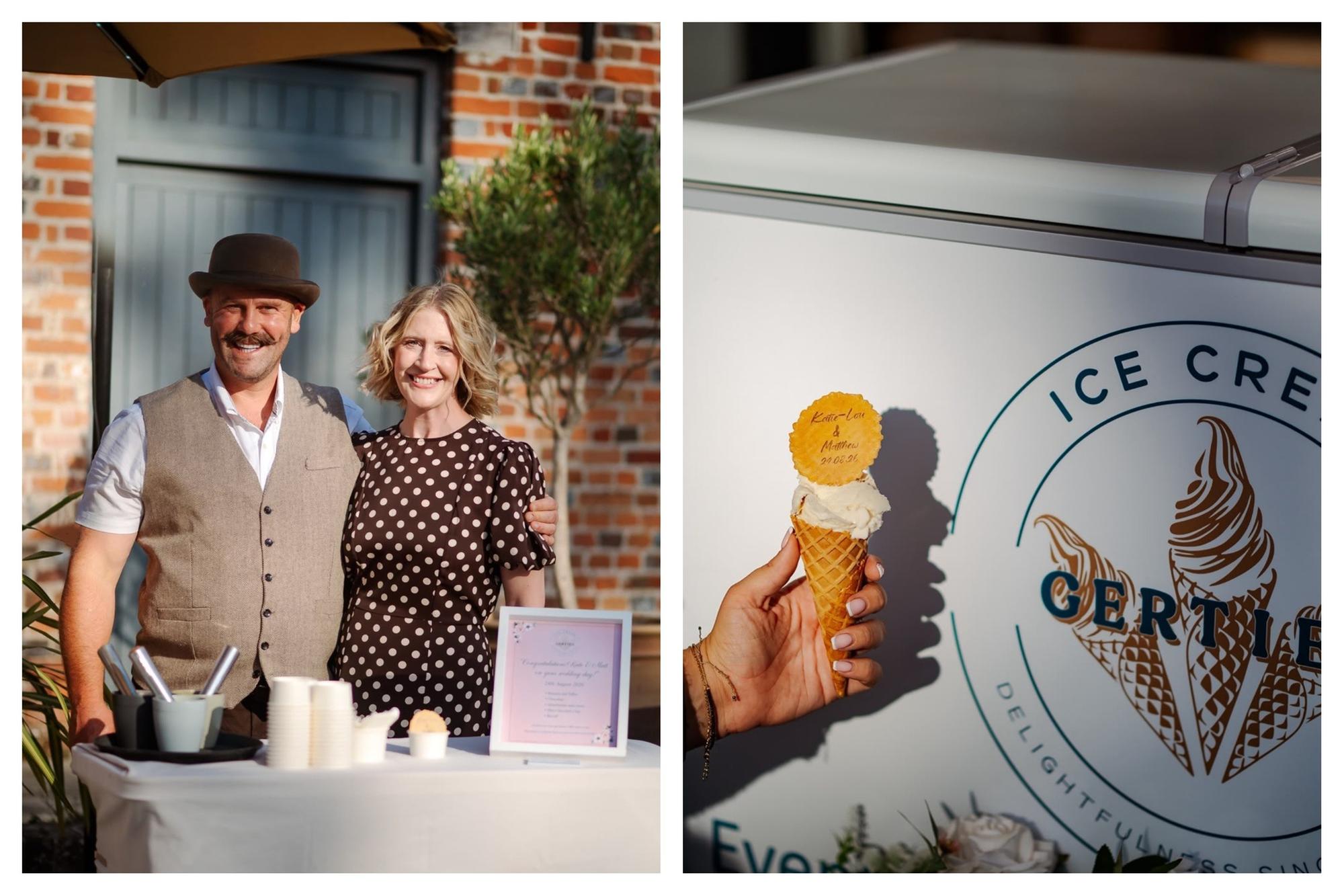 Builder swaps laying bricks for scooping ice cream with new business venture