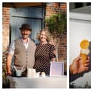 Kurt and Rebecca O'Sullivan launched Gerties Ice Cream this summer.