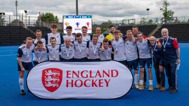 Banbury with their medals after the final. Photo courtesy of GMW Sports.