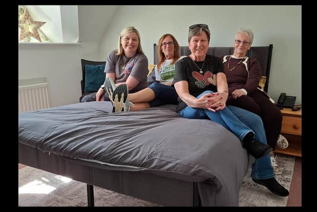 Staff at Katharine House Hospice have thanked the community after it came together to give the doctor's room at the hospice a makeover.