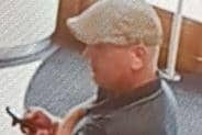 Police officers have released an image of a man who they believe may have information regarding the theft of a handbag in Stanwell Drive, Middleton Cheney.
