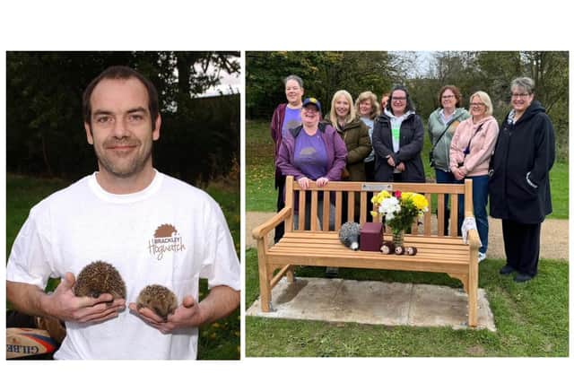 Bench erected in memory of Brackley man who devoted his life rescuing ...