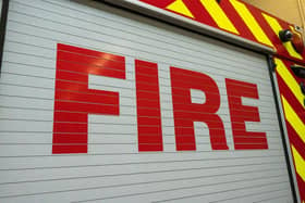 Fire crews from Northamptonshire and Oxfordshire worked overnight to put out a blaze in a barn near Chipping Warden.