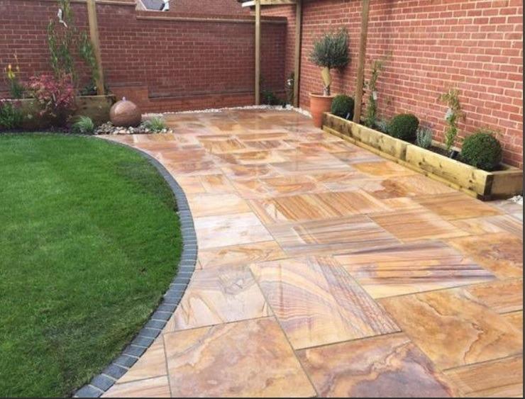 Best way to clean shop concrete patio without pressure washer