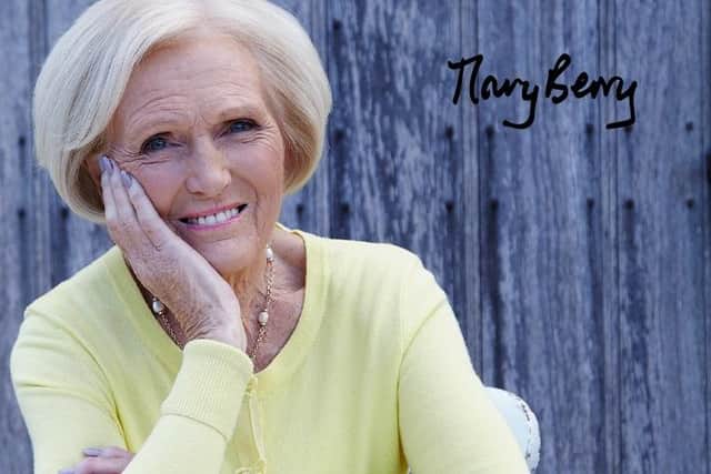 Dame Mary Berry will welcome guests to the gala fundraising event at Broughton Grange