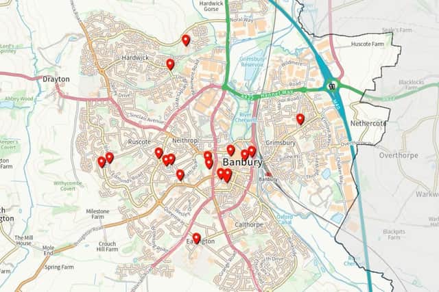 Cherwell District Council has created an online map detailing where residents can access warm spaces this winter.