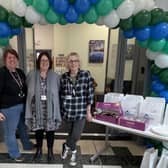 Staff at the Keystone Mental Health and Wellbeing Hub spread awareness of the centre's services to the public on World Mental Health Day.