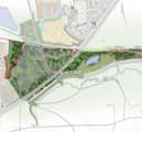 A map of the Banbury Country Park, which should be re-named the Dame Sylvia Crowe Park after an influential landscape architect