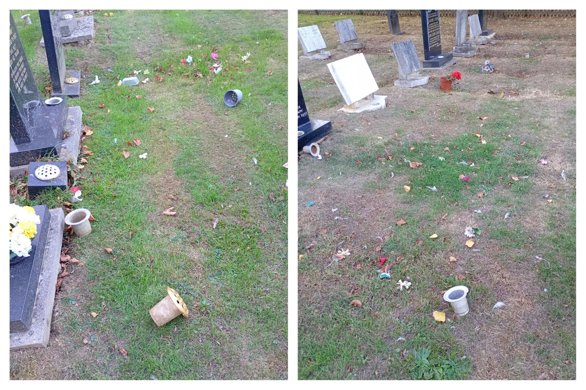 ‘It looked like carnage’: Visiting couple shocked after graves disturbed ...