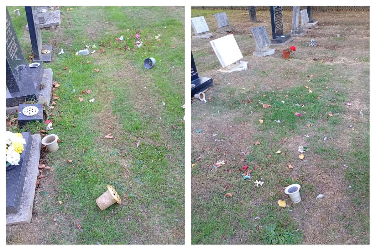 ‘It looked like carnage’: Visiting couple shocked after graves disturbed ...
