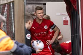Brackley Town have been dealt a blow with the news that captain Gareth Dean could miss the rest of the season. Picture by Glenn Alcock