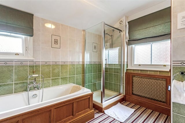 The bathrooms have been decorated to a high standard and feature both baths and shower facilities.