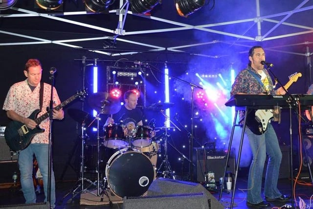 The market place will be full of people and music from local bands like Different Wavelengths pictured here for the Banbury Music Mix festival on Friday July 26.
