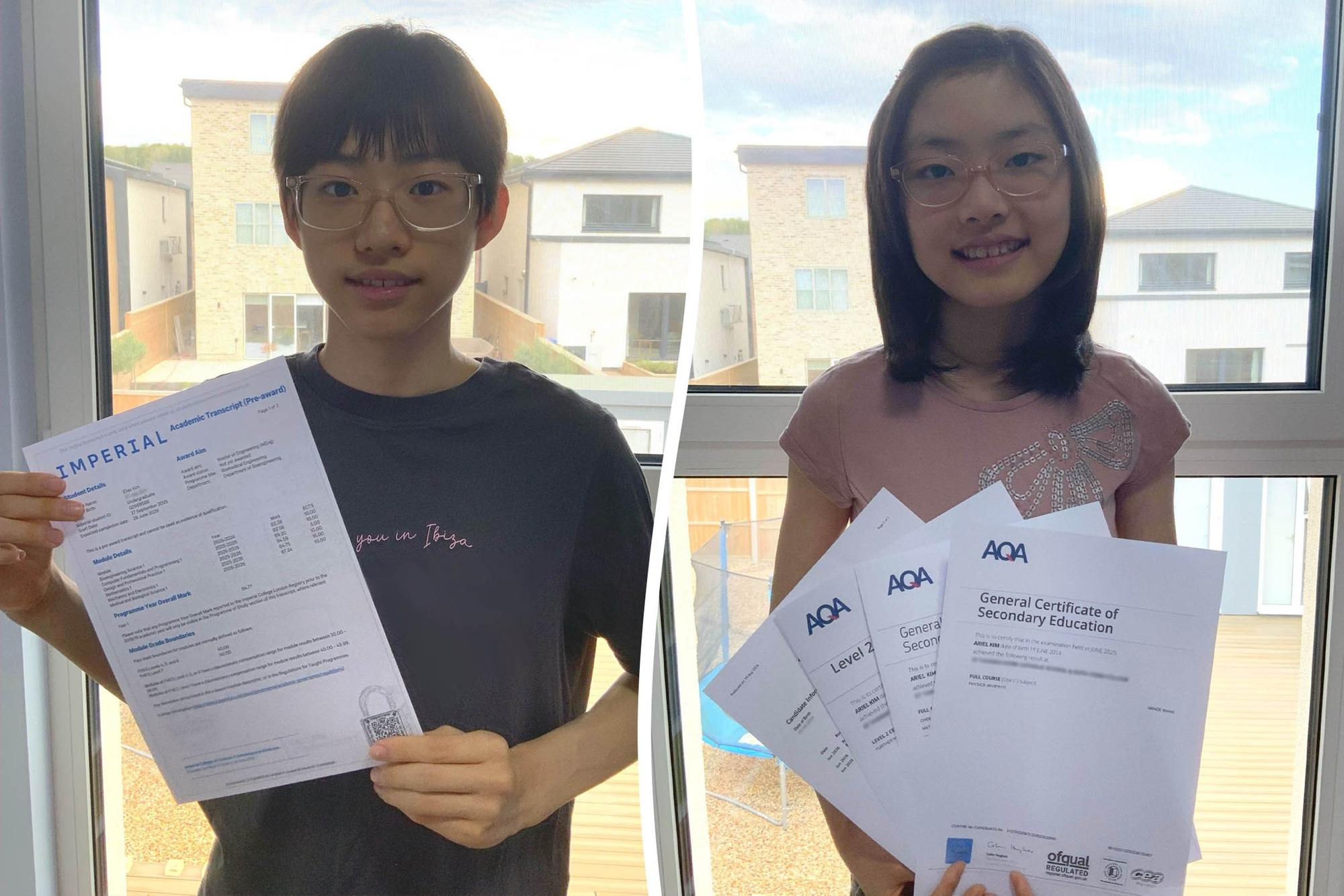 Meet the genius siblings from Bicester - brother's first class in 1st year ...