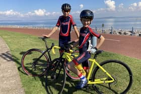 Cycling brothers Aidan and Benedict ready to race in Morecambe