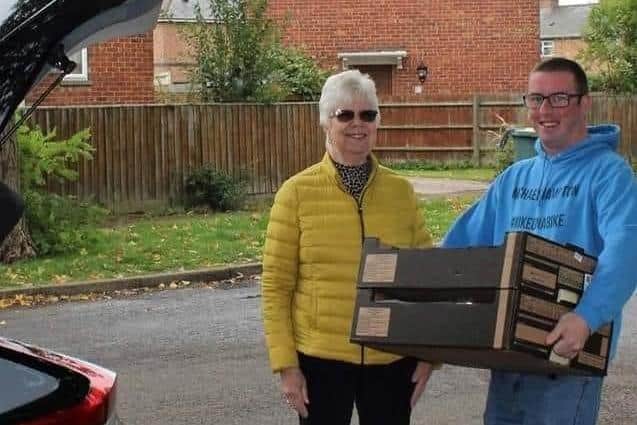 Michael Hampton's Local Larder has delivered over 10,000 meals to residents in North Oxfordshire this year.