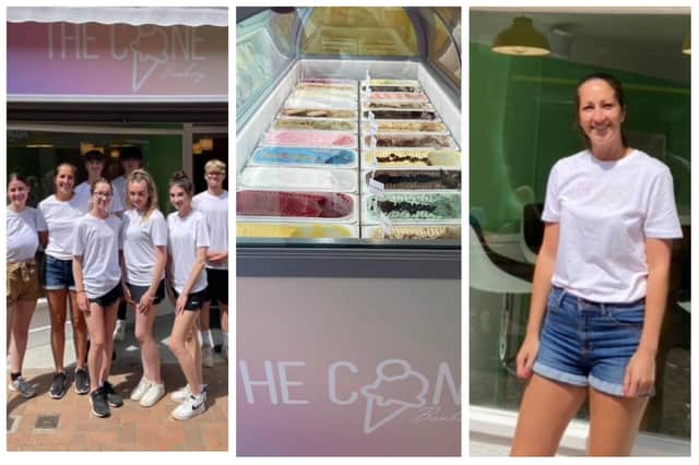 The owners of The Cone in Parsons Street said that they want to provide a 'fun, colourful holiday vibe setting with a wide range of handmade Gelato'.