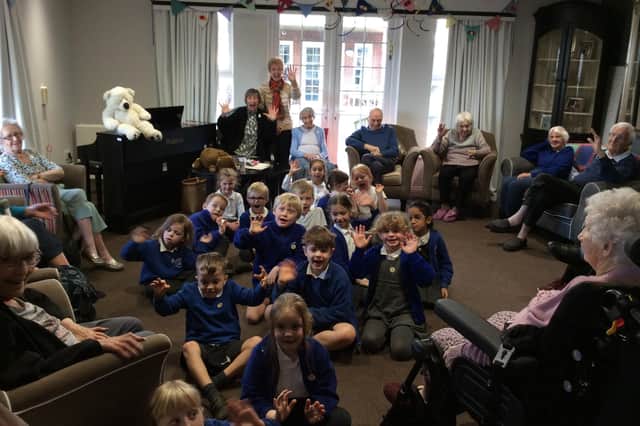 Care home residents from Seccombe Court in Adderbury have been reading well-known bedtime stories to local primary school children at Christopher Rawlins Primary School, as part of a nationwide initiative to celebrate National Storytelling Week.