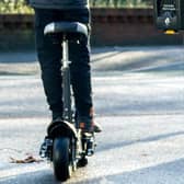 An electric scooter rider has had his vehicle confiscated after reports of dangerous riding.