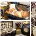 A selection of some of Jan Warner's fascinating collection of infantalia memorabilia.