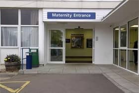 The entrance to the Horton's midwife-led maternity unit