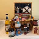 Jan Hughes has worked tirelessly to collect prizes for an enormous Grand Raffle. This super hamper is one of many among the prizes