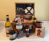 Jan Hughes has worked tirelessly to collect prizes for an enormous Grand Raffle. This super hamper is one of many among the prizes